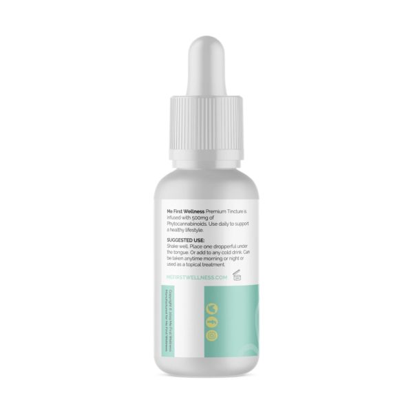 Me First Wellness - 500mg CBD Tinctures for Anxiety, Chronic Pain, Inflammation, and other ailments