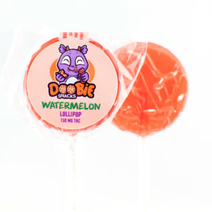 Doobie Snacks Lollipop - Watermelon - 150mg THC