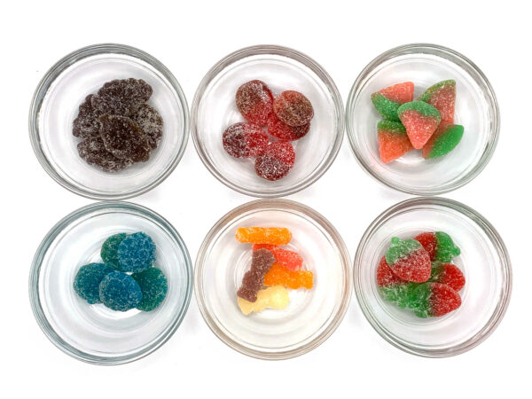 THC Infused Sour Gummies - Edible Gummies - 500mg THC