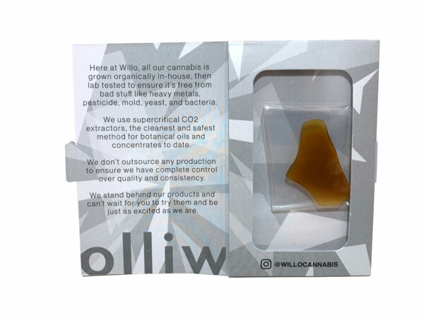 Willo Cannabis Shatter - Granddaddy Purple - Concentrates - 1g